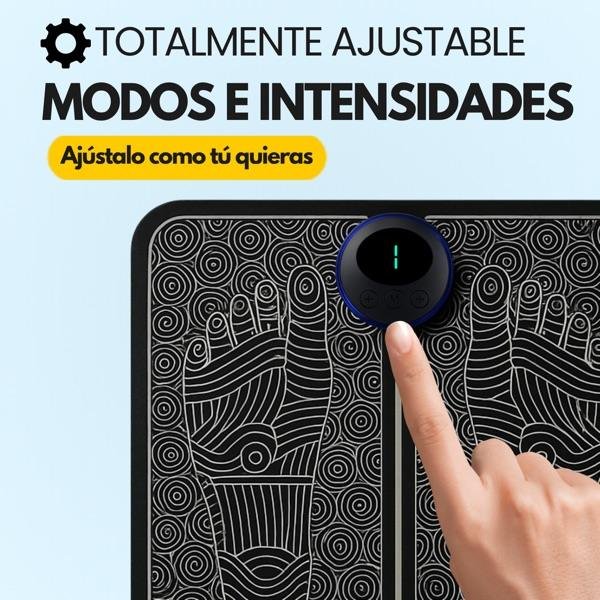 Modos e intensidades totalmente ajustables